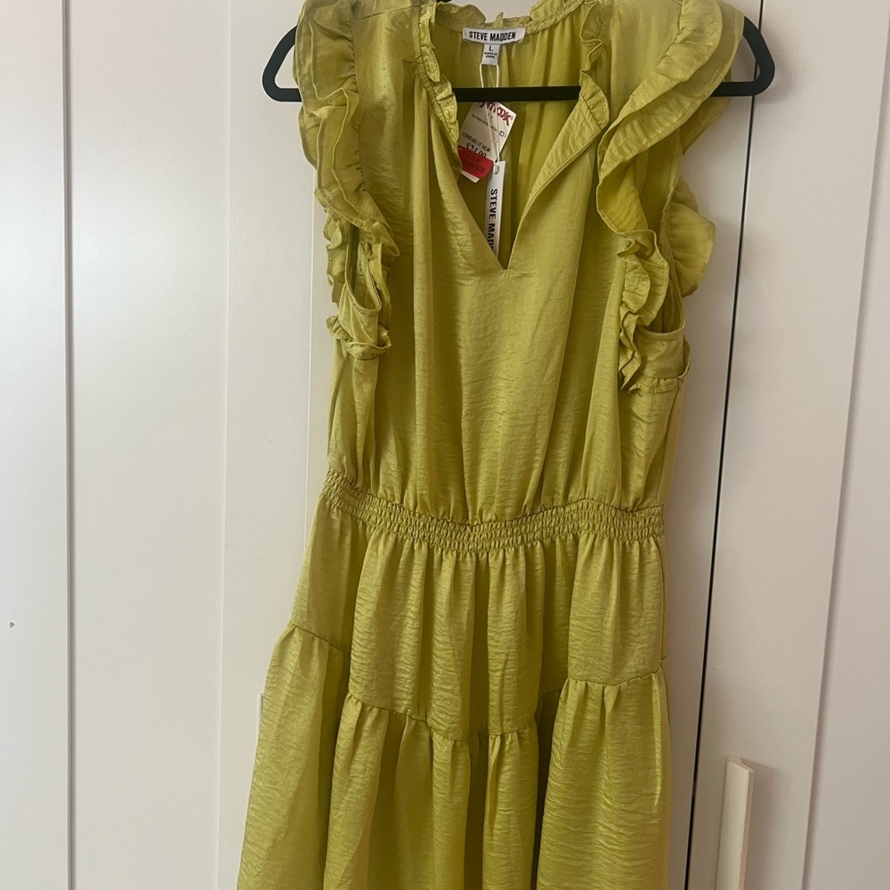 Kids Lime Green Dress